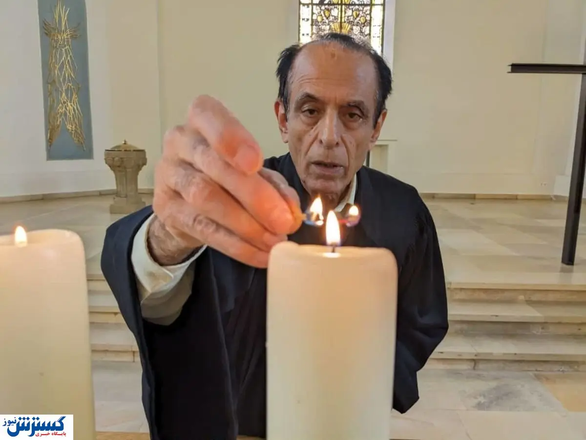 زنی با عینک تیره