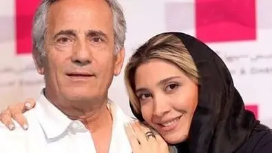 مجید مظفری جلوی چشم دخترش از همسر عجیبش رونمایی کرد ! + ببینید