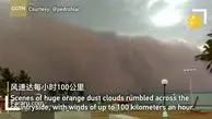 فیلمی از طوفان عظیم شن در برزیل / ۶ نفر جان باختند