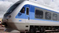 قطار مسافربری در اسلامشهر شعله‌ور شد/فیلم