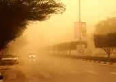 گرد و غبار در راه تهران