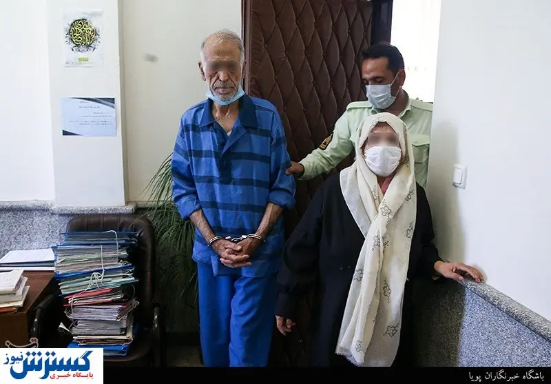گزارش تصویری اسفناک از دادگاه پدر و مادر بابک خرمدین