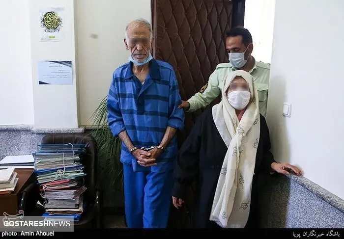 گزارش تصویری اسفناک از دادگاه پدر و مادر بابک خرمدین