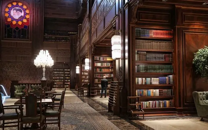 کتابخانه ای لاکچری به سبک فیلم هری پاتر