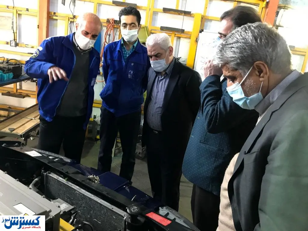 بازدید معاون وزیر صمت از ایران خودرو خراسان