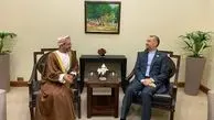 دیدار وزیر خارجه ایران و عمان