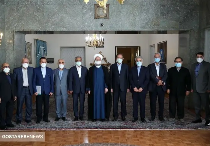 روحانی در آخرین جلسه ستاد هماهنگی اقتصادی+عکس