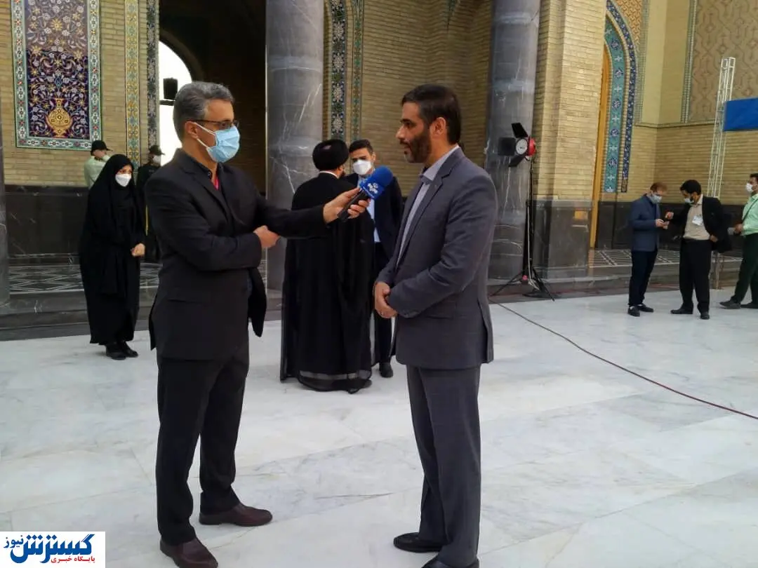 کاندیدای تایید صلاحیت نشده رای خود را به صندوق انداخت