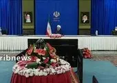 روحانی:‌ شرایط نگران کننده است + فیلم