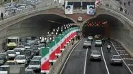 افزایش حجم ترافیک در بزرگراه های تهران