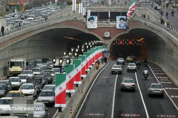 افزایش حجم ترافیک در بزرگراه های تهران