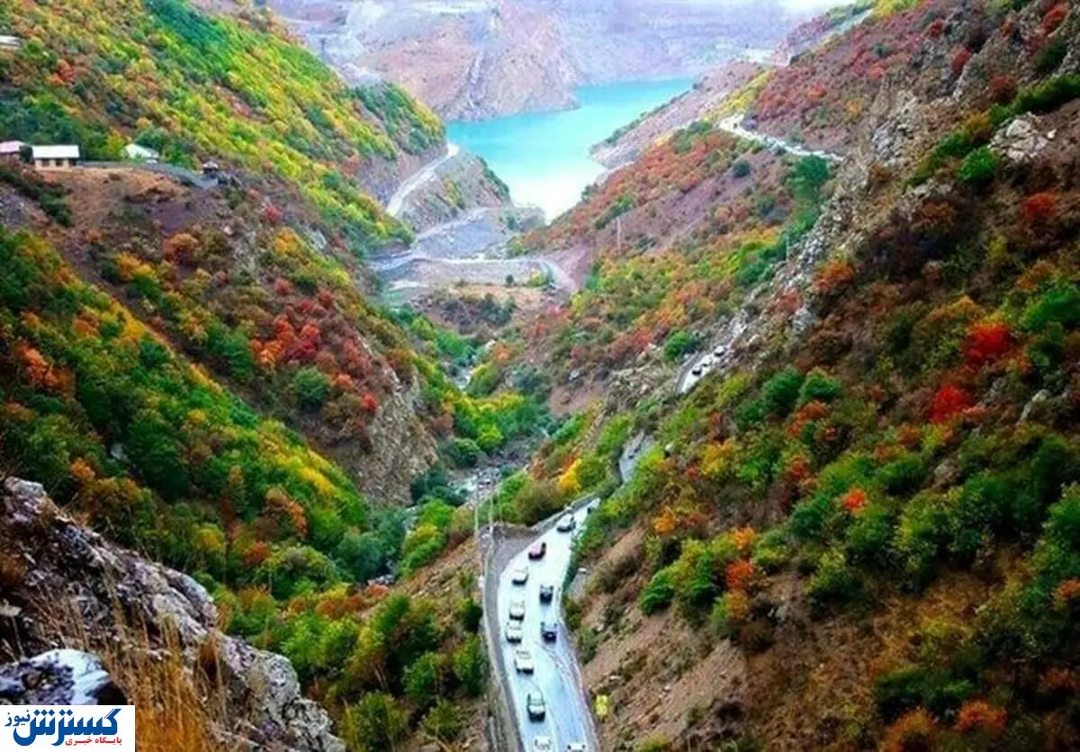 جاده چالوس مسدود شد