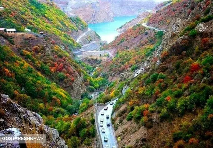 جاده چالوس مسدود شد