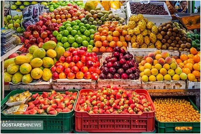 جدول قیمت میوه های تره بار/بازار کمی تکان خورد