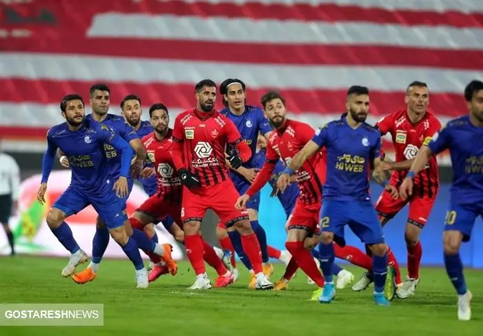 ترکیب استقلال و پرسپولس در داربی ۹۵