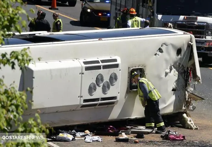 جزئیات حادثه واژگونی اتوبوس در جاده نیشابور-سبزوار | آمار مصدومین اعلام شد