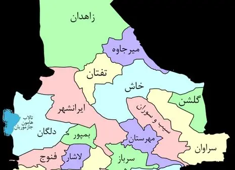 طوفان شن در مسیر زابل - زاهدان+ فیلم