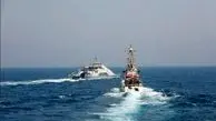  کشتی های جنگی ایران و آمریکا رو در روی هم قرار گرفتند