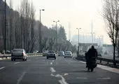 هوای تهران در شرایط پاک