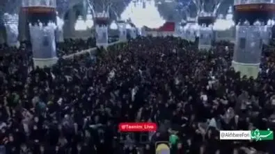 فیلم پربازدید از همایش شیرخوارگان حسینی در حرم امام رضا (ع)