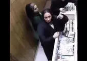 دختری که حق یک زورگیر را کف دستش گذاشت + فیلم