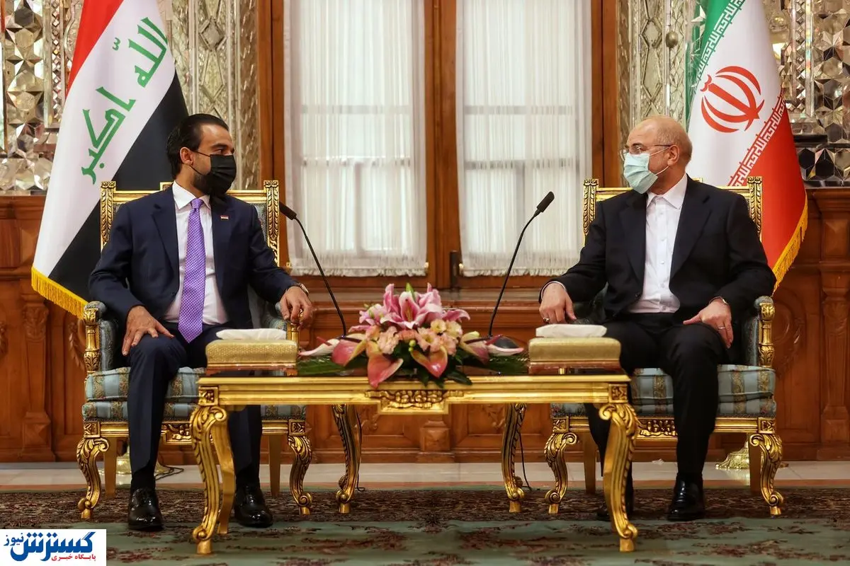 دیدار رئیس مجلس عراق با قالیباف
