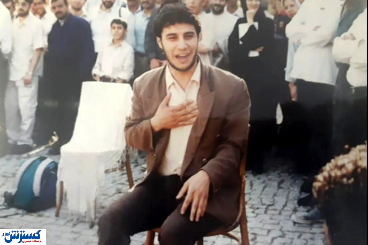 عکسی جالب از جوانی جواد عزتی