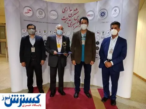 تقدیر از مدیرعامل فولاد خوزستان در حوزه مشتری مداری