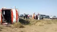  واژگونی اتوبوس زائران عراقی در سبزوار + جزئیات