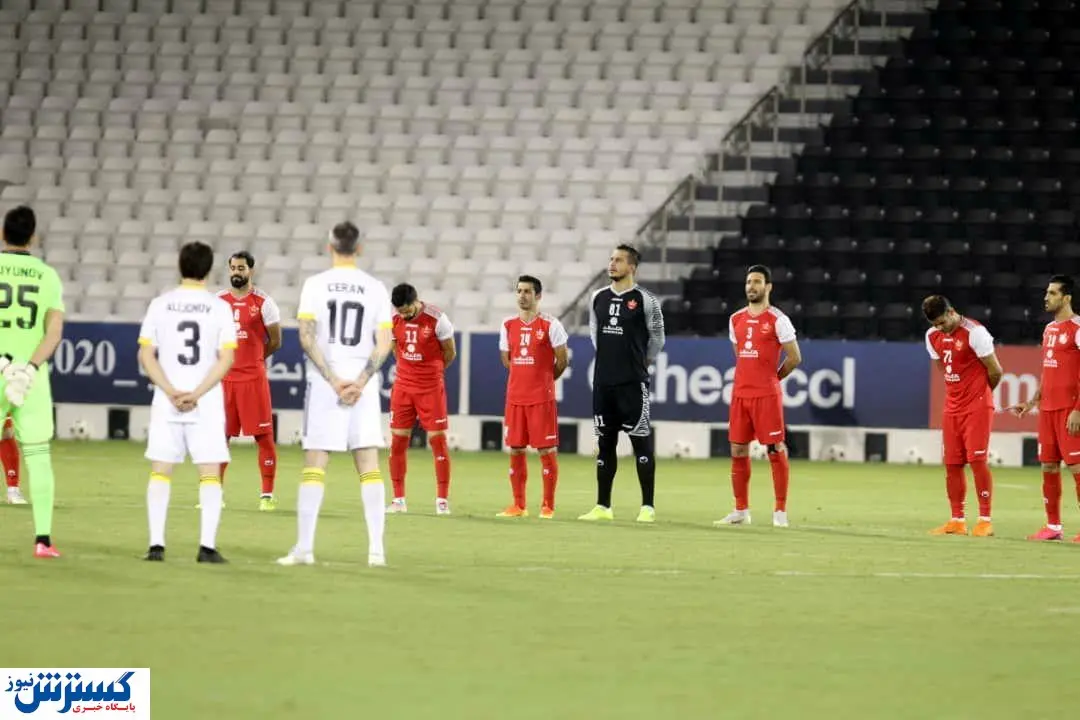 گزارش زنده / پرسپولیس ۲ - پاختاکور ۰