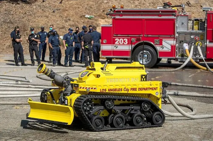 ربات آتش نشان امریکا را ببینید + عکس