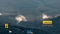 هدف قرار دادن مواضع اسرائیل توسط حزب الله + فیلم