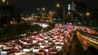 آخرین وضعیت ترافیکی پایتخت ( ۲۹ تیر)