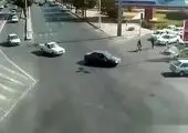 تصادف وحشتناک یک کودک با موتور سیکلت+فیلم