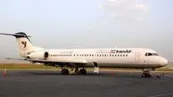 آتش‌سوزی موتور فوکر ۱۰۰ در فرودگاه مهرآباد