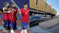 اقدام پرحاشیه ۶  بازیکن تیم ملی شیلی در هتل!