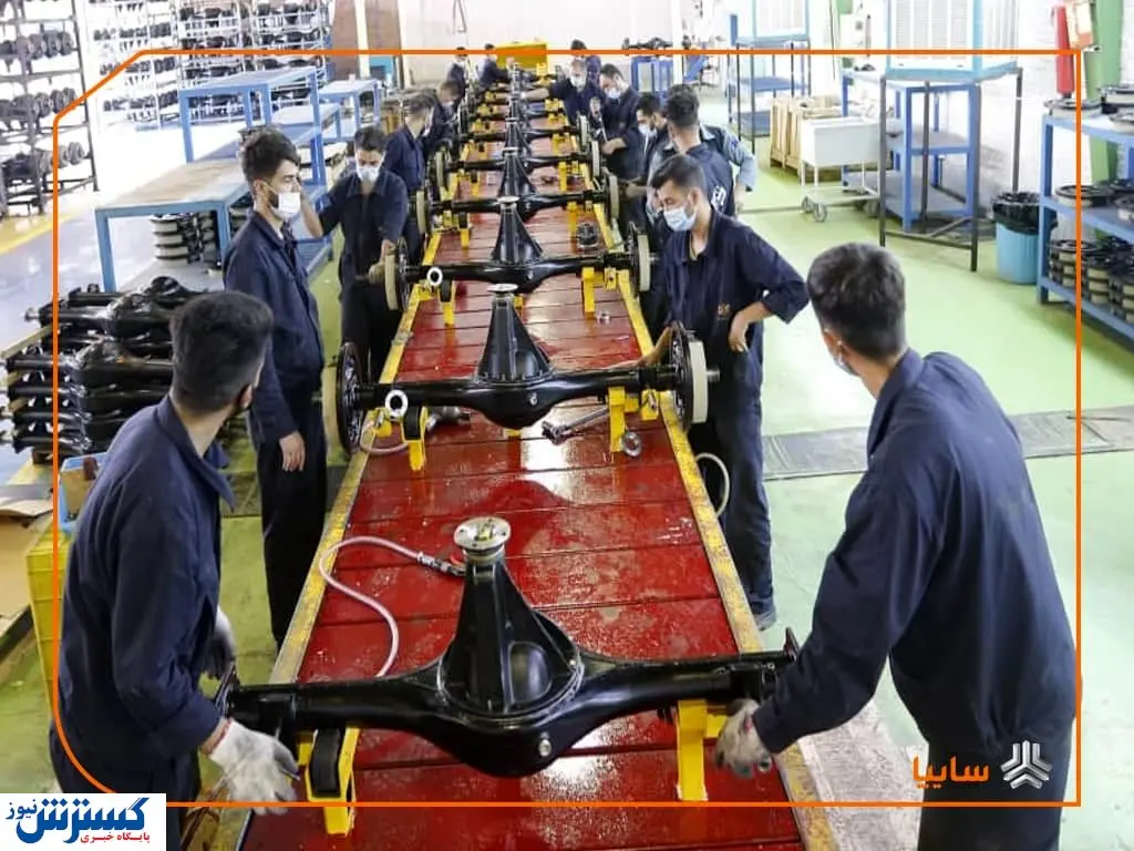 تولید اَکسل در شرکت زامیاد از ظرفیت اسمی عبور کرد