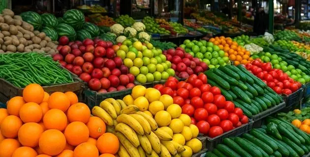 قیمت رسمی انواع میوه و سبزی در میادین تره بار اعلام شد + جدول 