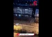 هجوم هزاران کلاغ به پایتخت اوکراین + فیلم