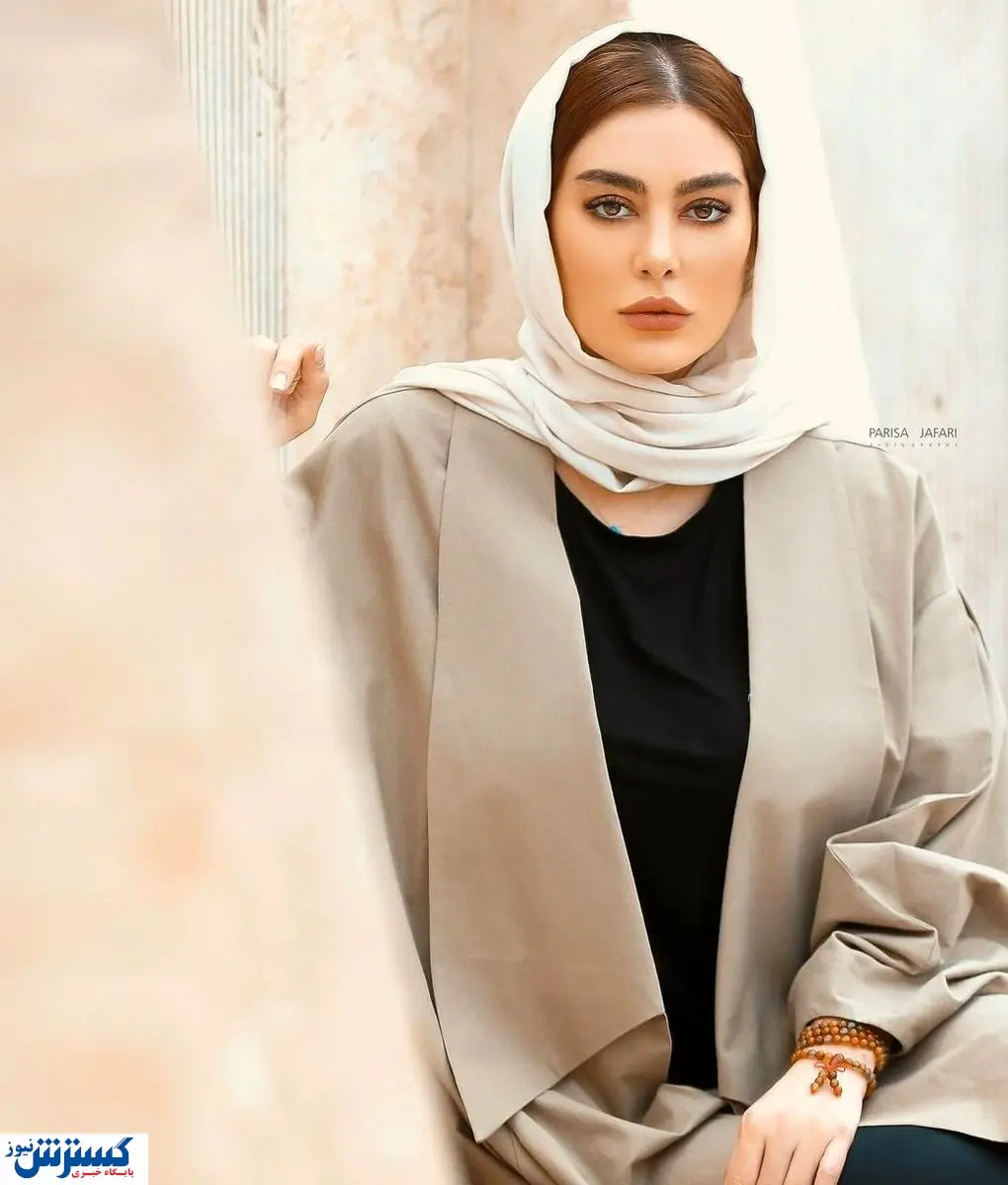 تصویری لو رفته از سحر قریشی در آغوش یک عکاس