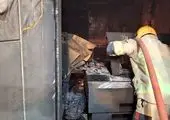 آتش‌سوزی مخازن واحد پالایش میعانات نفتی آشتیان + فیلم