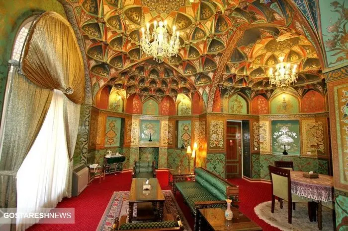 منظره اتاق‌های هتل عباسی اصفهان
