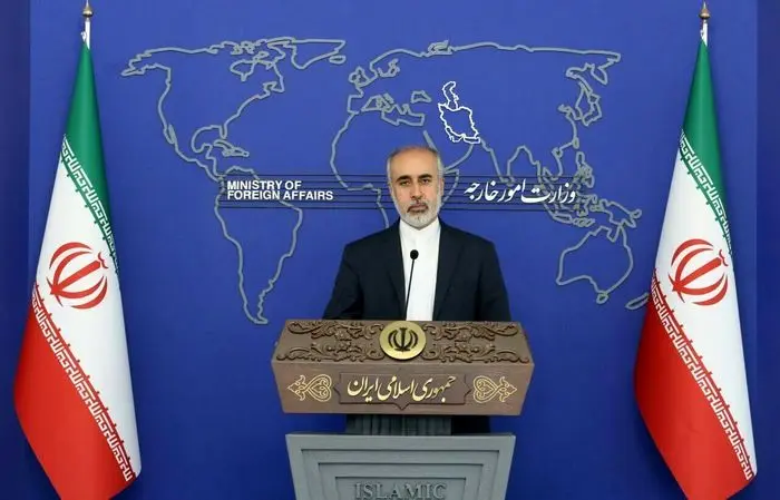 سخنگو وزارت خارجه/ اقدام آمریکا درباره پرچم ایران تخلف است