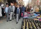اقدام عجیب شهرداری / آب بساط دستفروشان را برد! + فیلم