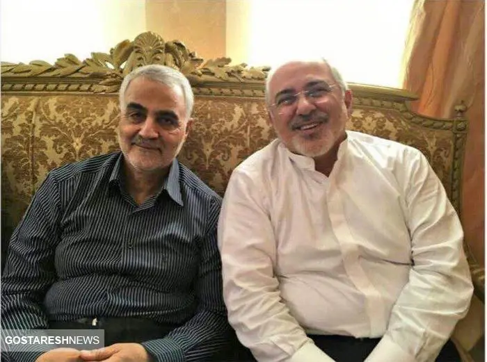 واکنش جالب حاج قاسم به استعفای ظریف پس از سفر بشار اسد به تهران