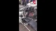 فیلمی از صحنه تصادف مرگبار در لرستان