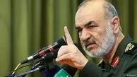 سرلشکر سلامی: دشمنان مردم ایران را زمین‌گیر کرده‌ایم