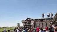 تصادف دو قطار ۳۲ مصری را به کشتن داد+فیلم