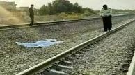 مرگ یک عابر به علت برخورد با قطار