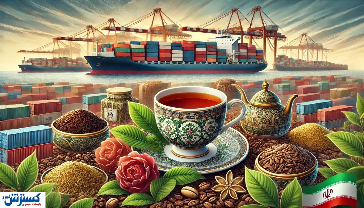 دریایی از چای ایرانی به روسیه صادر شد